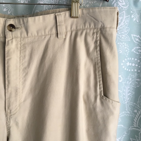 Three Forks Ranch Khaki Pants Brown Suede 38 x 30 - Picture 3 of 8